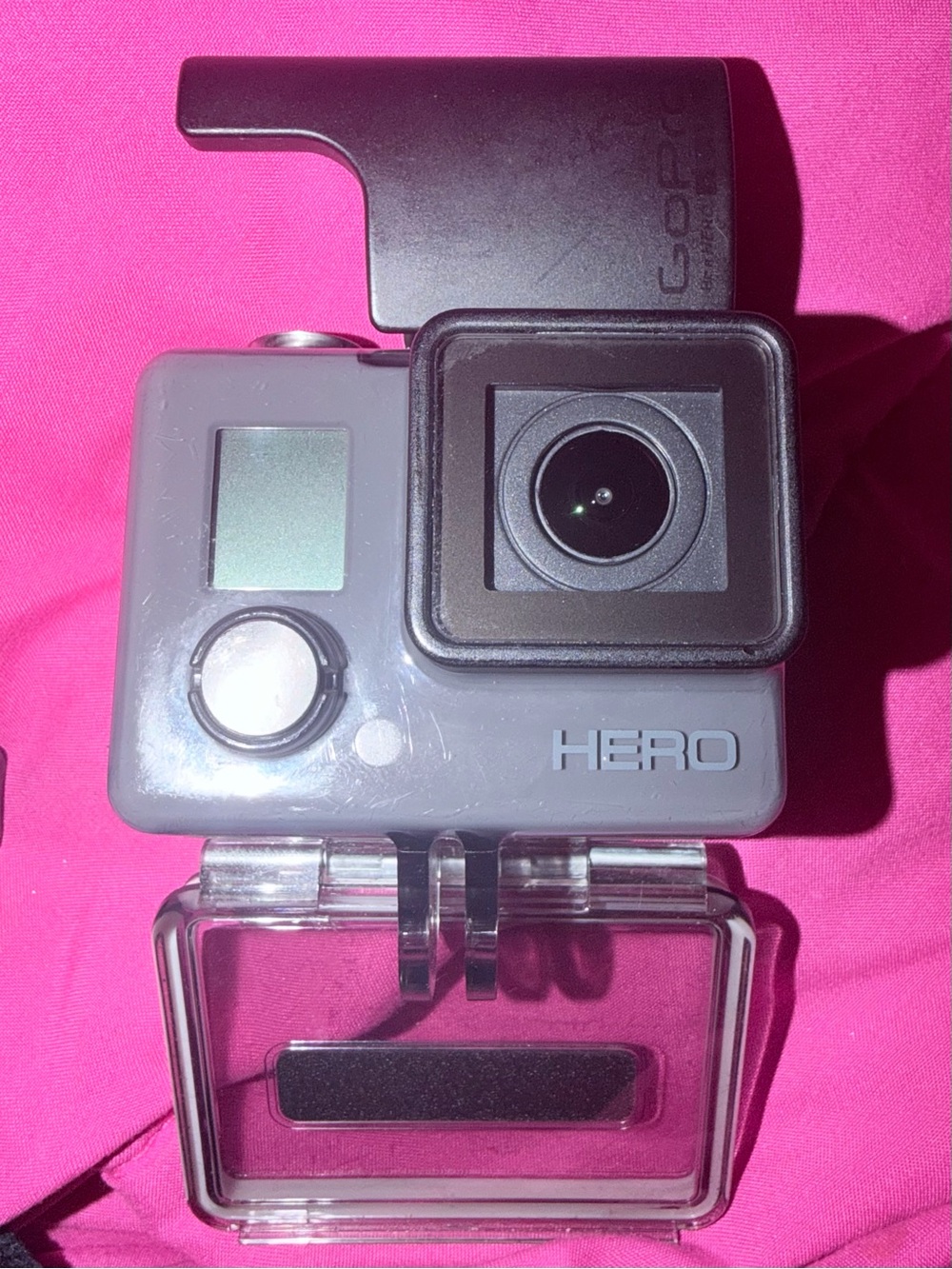 GoPro HERO Action Camera in Gray with Mount